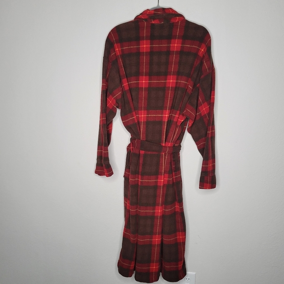 Christian dior plaid robe with waist tie - Picture 6 of 7